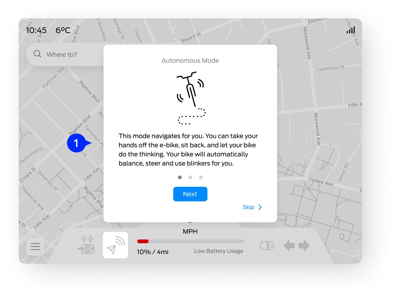 Tutorial of autonomous mode