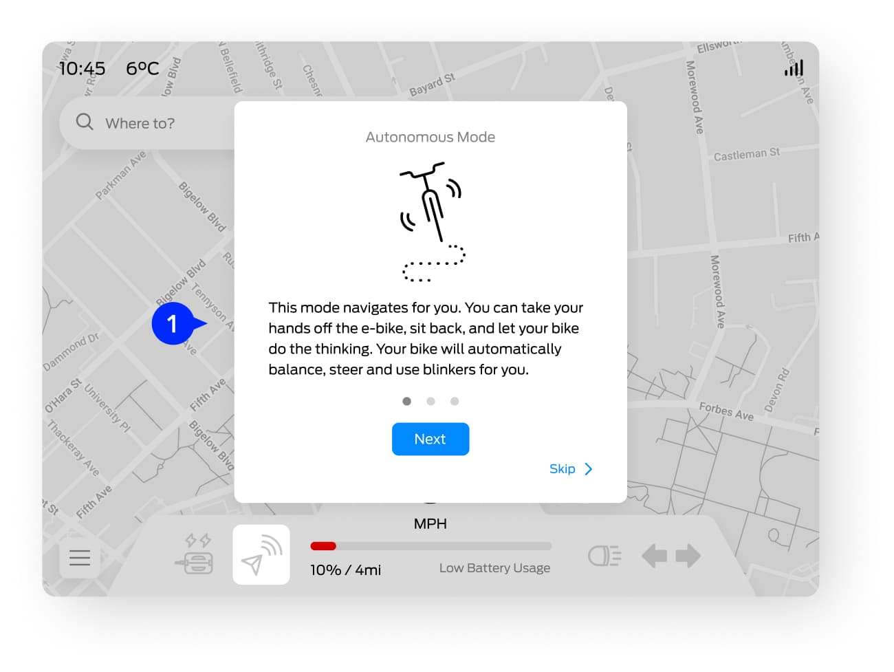 Tutorial of autonomous mode